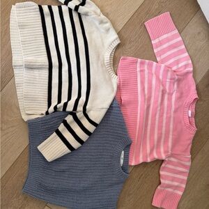 Toddler sweater bundle 3T